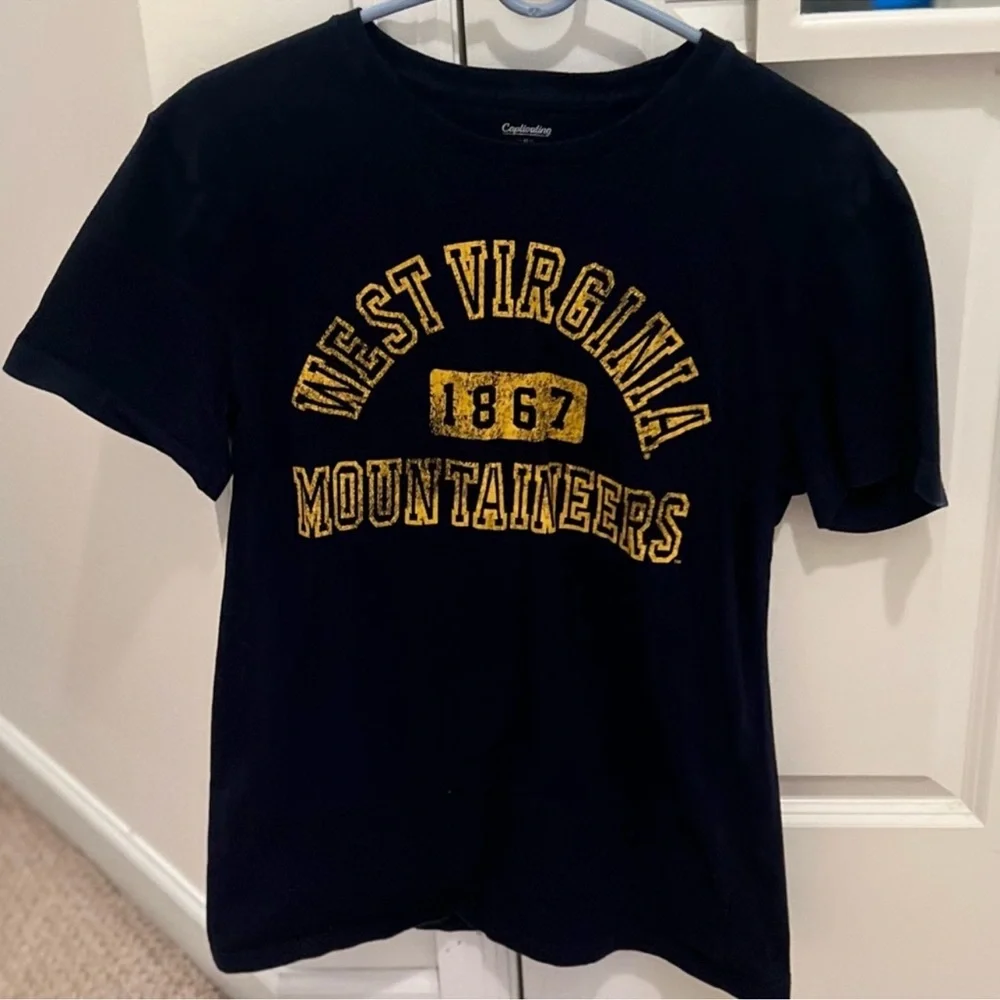 3/$19 WVU West Virginia Mountaineers college short sleeve T-shirt